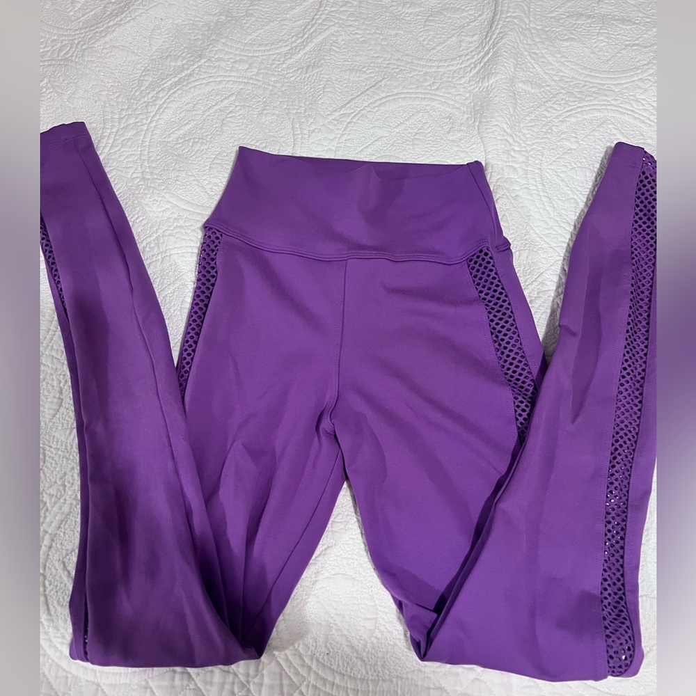 Bombshell Sportswear Purple Mohawk Leggings